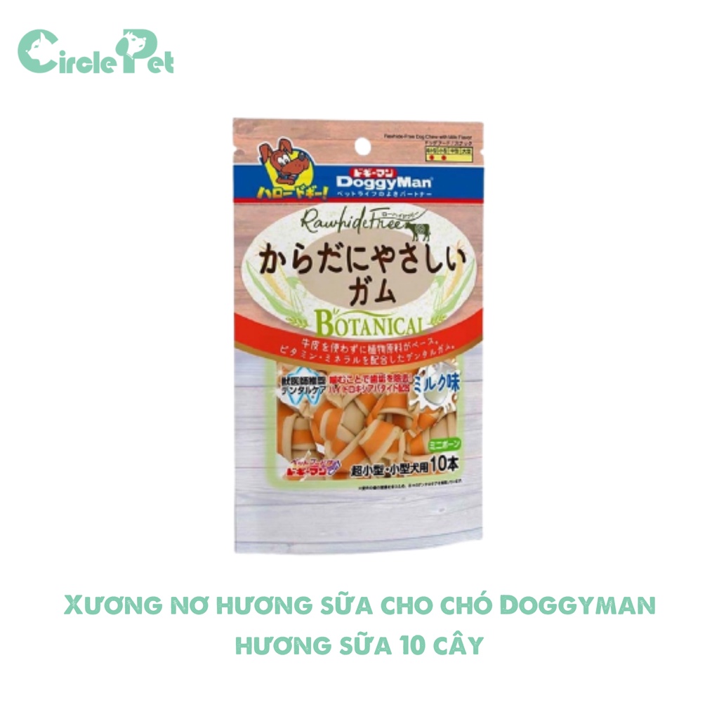 Xương Nơ Cho Chó Doggyman Nhiều Hương Vị Cao Cấp An Toàn Cho Thú Cưng - Circle Pet