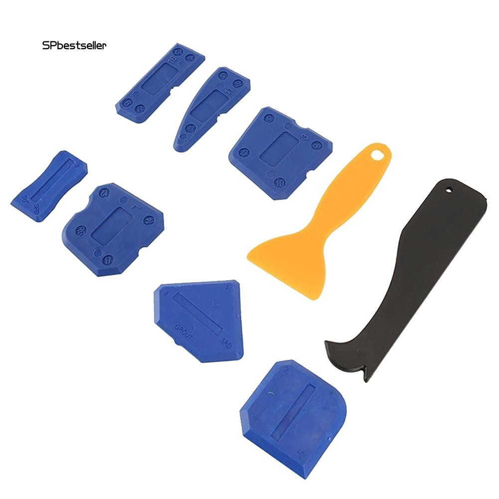 Bộ 9 thanh cạo trét kín bằn nhựa và silicone đầy tiện lợi