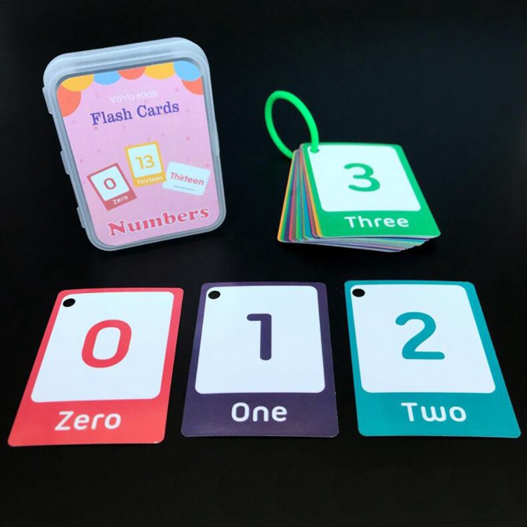 Combo 10 hộp flash card tiếng anh cho bé