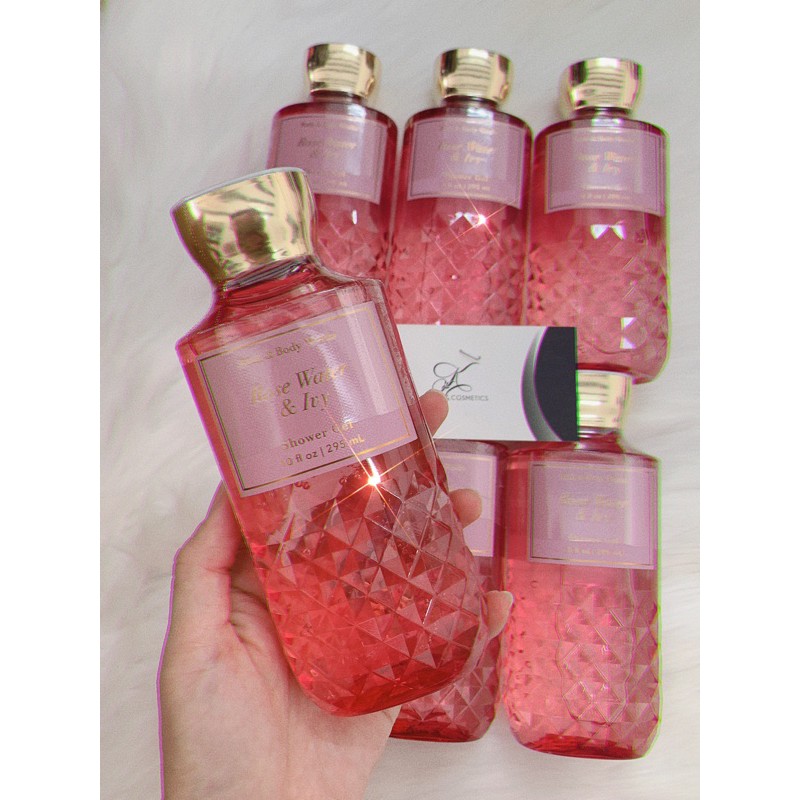 [AUTH-NEW] Sữa Tắm Nước Hoa Shower Gel BATH &amp; BODY WORKS - Rose Water &amp; Ivy 295ml