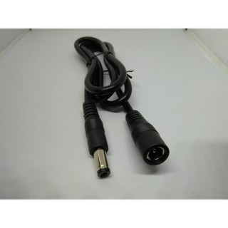 Dây DC kéo dài jack 5521 (1m 0.75mm2 18AWG 10A)/ Dây nối dài DC jack 5521 hai đầu đực-cái