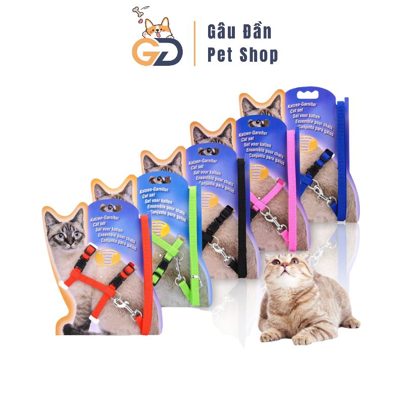 Dây Dắt Chó Mèo - Dây Dắt Thú Cưng Đi Dạo