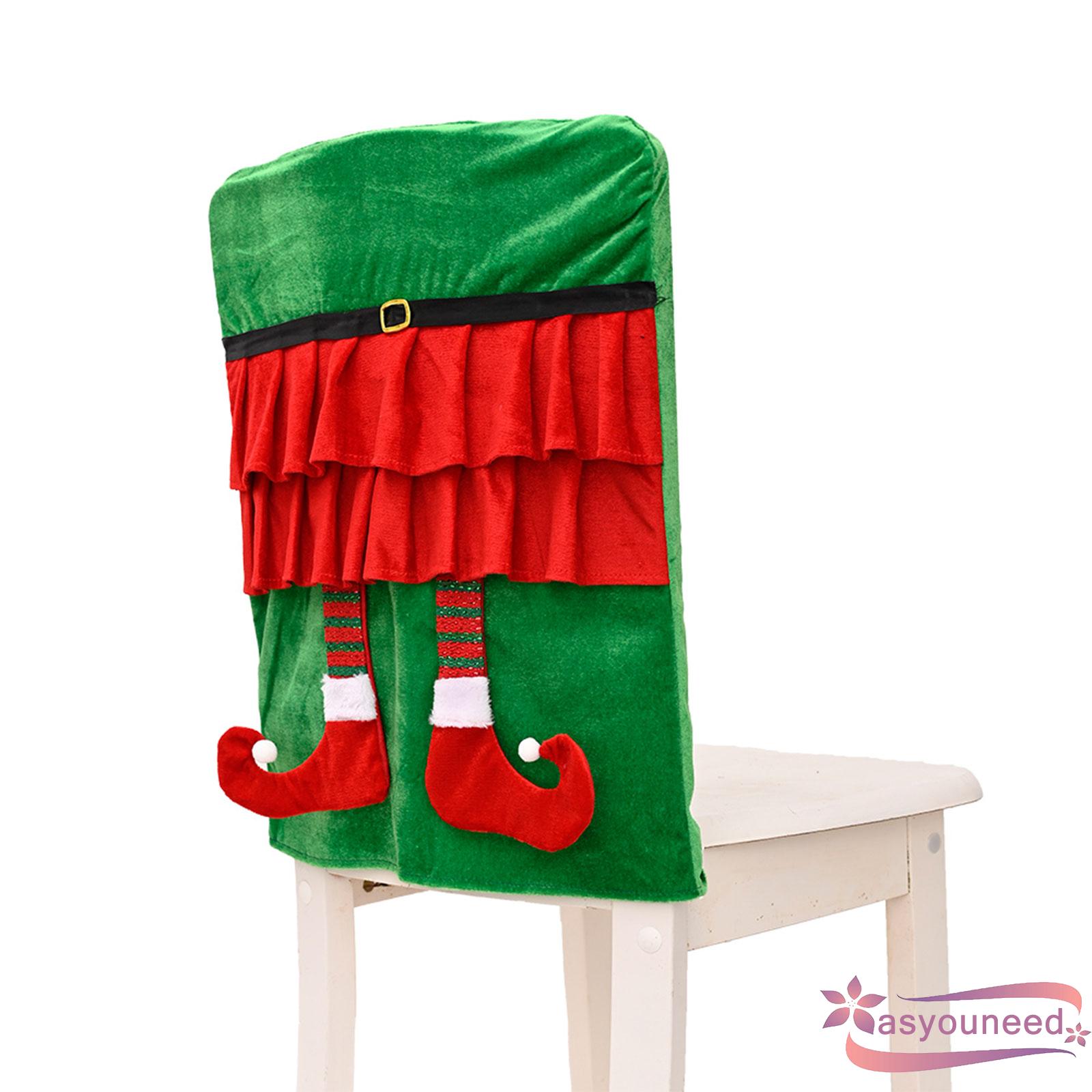 AyD-Classic Elf Gnome Truck Nutcracker Soldiers Chair Caps Slipcovers