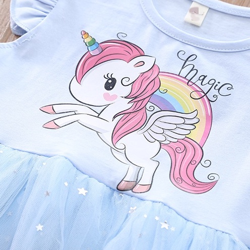 Váy Ngựa Pony Unicorn Hàng Quảng Châu Cực Xinh Cho Bé Mihoshop