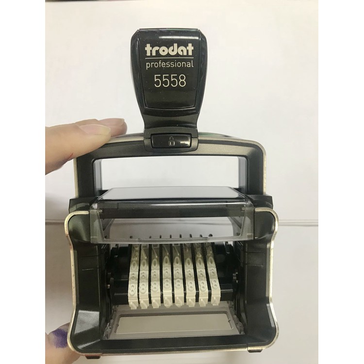 Dấu Trodat 5558 Professional 8 số liền mực 5mm