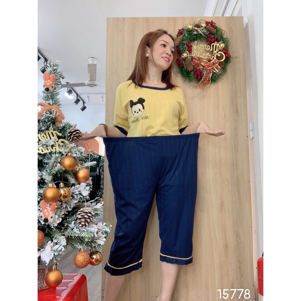 Bộ lửng BIG SIZE Mi Mi Quần Xanh SL.QC 15778