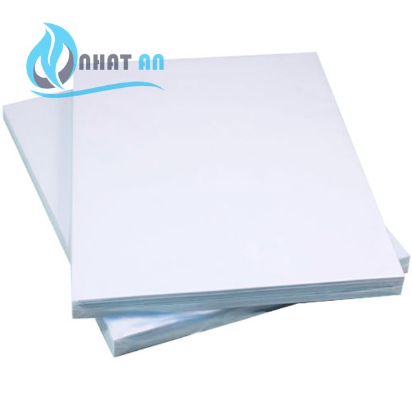 Giấy decal đế xanh A4