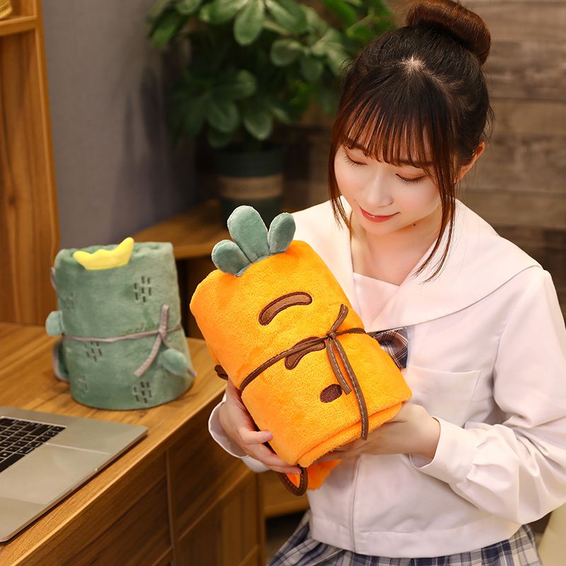 Chăn Bông Mỏng Điều Hòa Nhiệt Độ Ngủ Trưa Văn Phòng Mùa Hè Dễ Thương