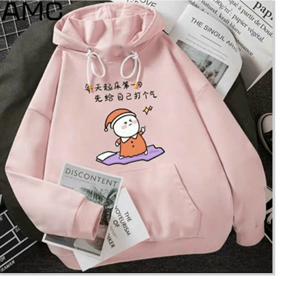 ÁO KHOÁC HOODIES NỮ NHIỀU MÀU XINH XẮN,THIẾT KẾ HỌA TIẾT SINH ĐỘNG KOKO MI STORE