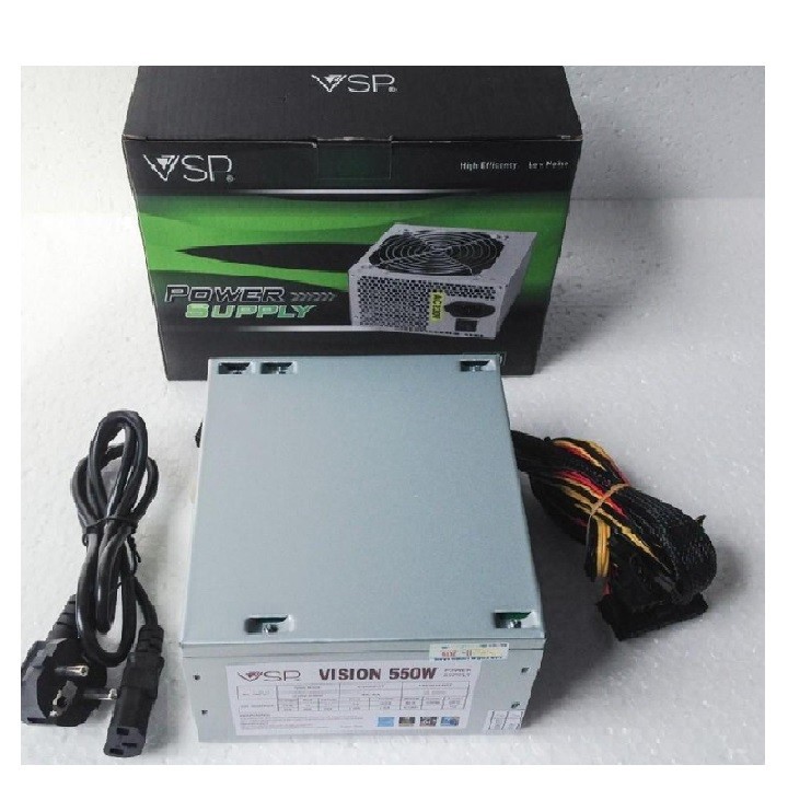 Nguồn Vision VSP 550W. Công suất mạnh, ổn định.