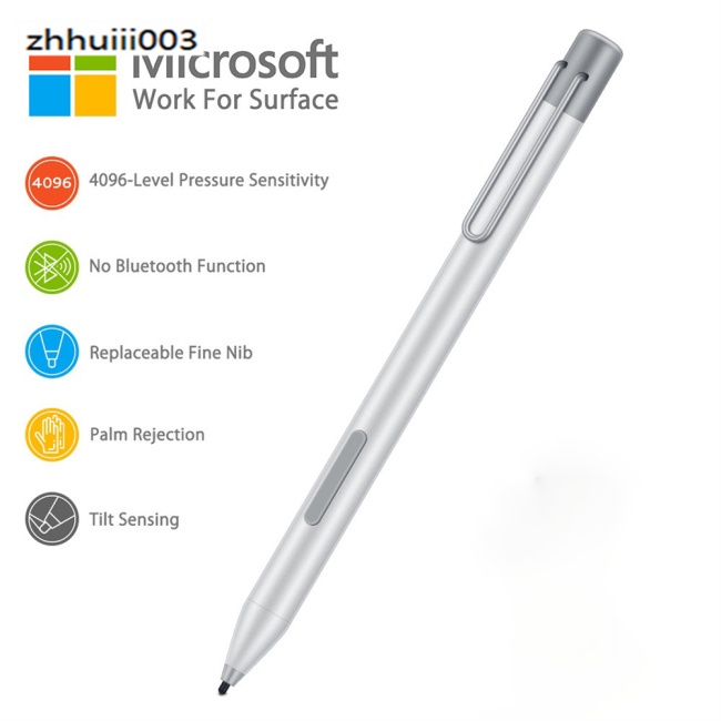 Bút Cảm Ứng Kim Loại ZHIHUI 4096 Cho Microsoft Surface Go