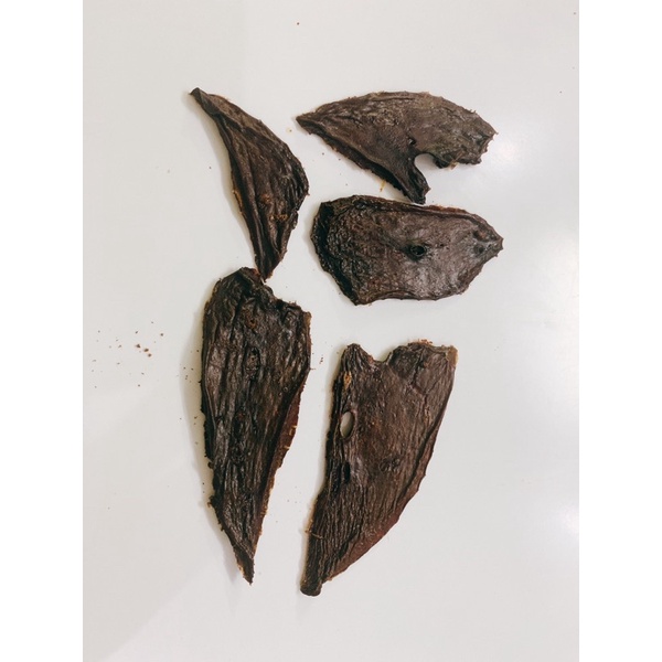treat gan heo sấy 100g - pork liver