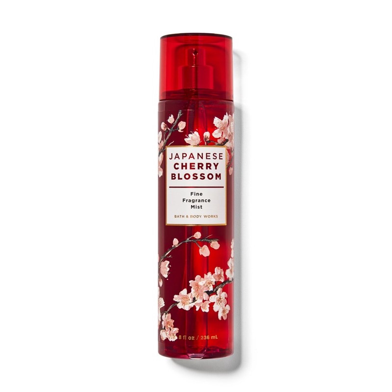 Xịt Thơm BBW Japanese Cherry Blossom Body Mist 236ml