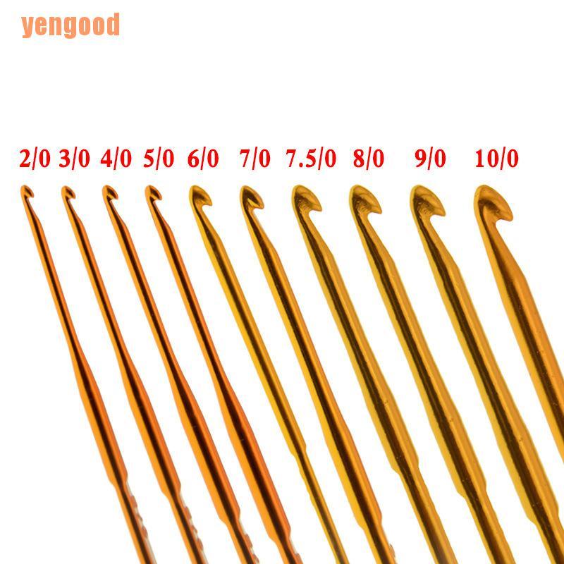 Set 10 móc len nhôm dùng làm đồ thủ công