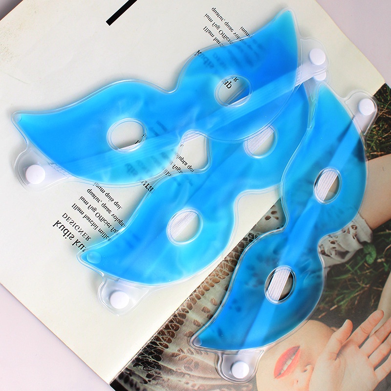 Mặt nạ mắt dạng gel nóng, lạnh giảm quầng thâm có dây đeo tiện lợi