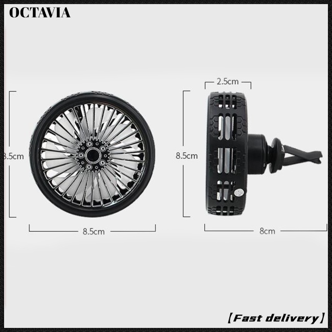 Quạt làm mát mini có đèn LED và cổng sạc USB gắn trên xe hơi