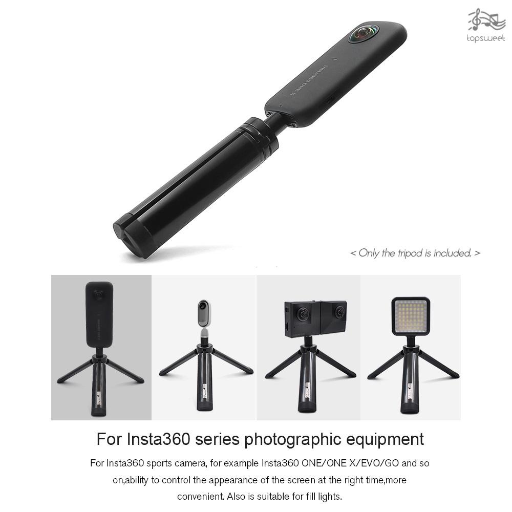Giá Đỡ Ba Chân Bằng Hợp Kim Nhôm Có Thể Gấp Gọn 1 / 4 Inch Cho Insta360 ONE / ONE X / EVO / GO Camera | BigBuy360 - bigbuy360.vn