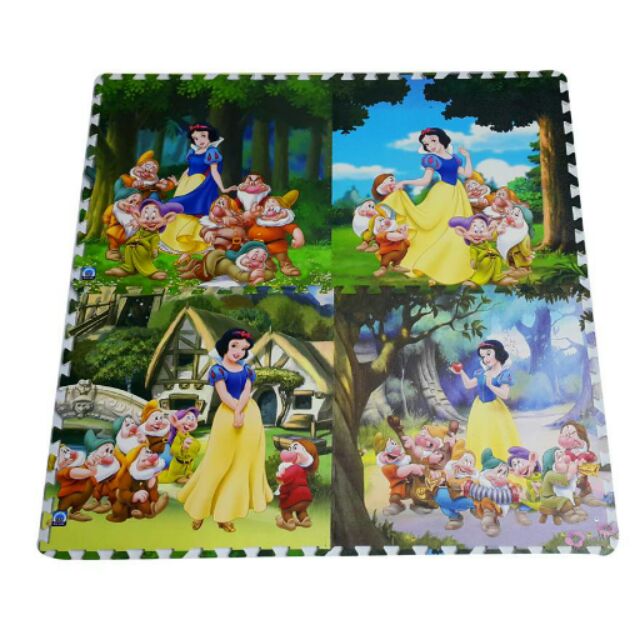 Thảm tranh ghép 60×60×1cm hoạt hình 2