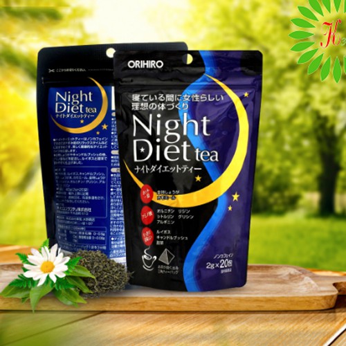 [Loại 24 gói] Trà đêm Orihiro Nhật Night Diet dạng túi lọc 48g | BigBuy360 - bigbuy360.vn