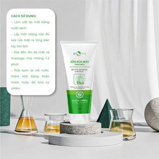 Sữa rửa mặt thảo mộc thiên nhiên Biocos