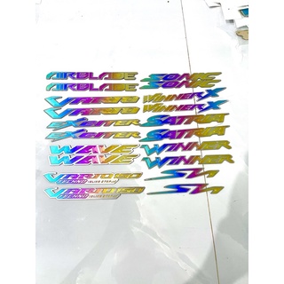 cặp tem titan dán hông winner winner x exiter sonic ab satria sh vario