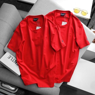 Áo thun ngắn tay Ch.ampio.n unisex tay ngắn form rộng vải cotton thoáng mát -VNXK