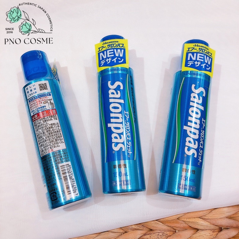 Xịt Salonpas giảm đau tức thì ( mẫu mới nhất )