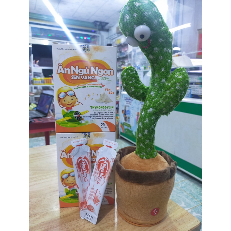 Siro Ăn Ngủ Ngon Sen Vàng Giúp Trẻ Hết Biếng Ăn, Tăng Cường Hấp Thu