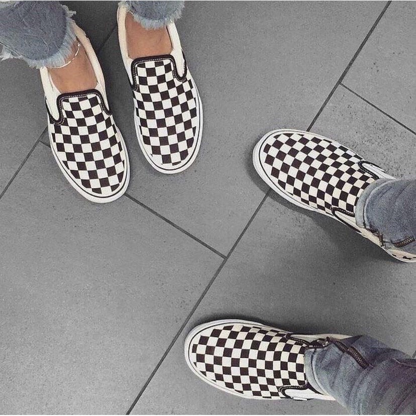 Giày Vans caro không dây , giày thể thao nam nữ fullsz 36-43