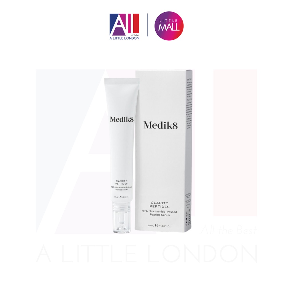 [TOP 1 SHOPEE] Tinh chất sáng da Medik8 Clarity Peptides 10% Niacinamide Infused Peptide Serum 30ml (Bill Anh)