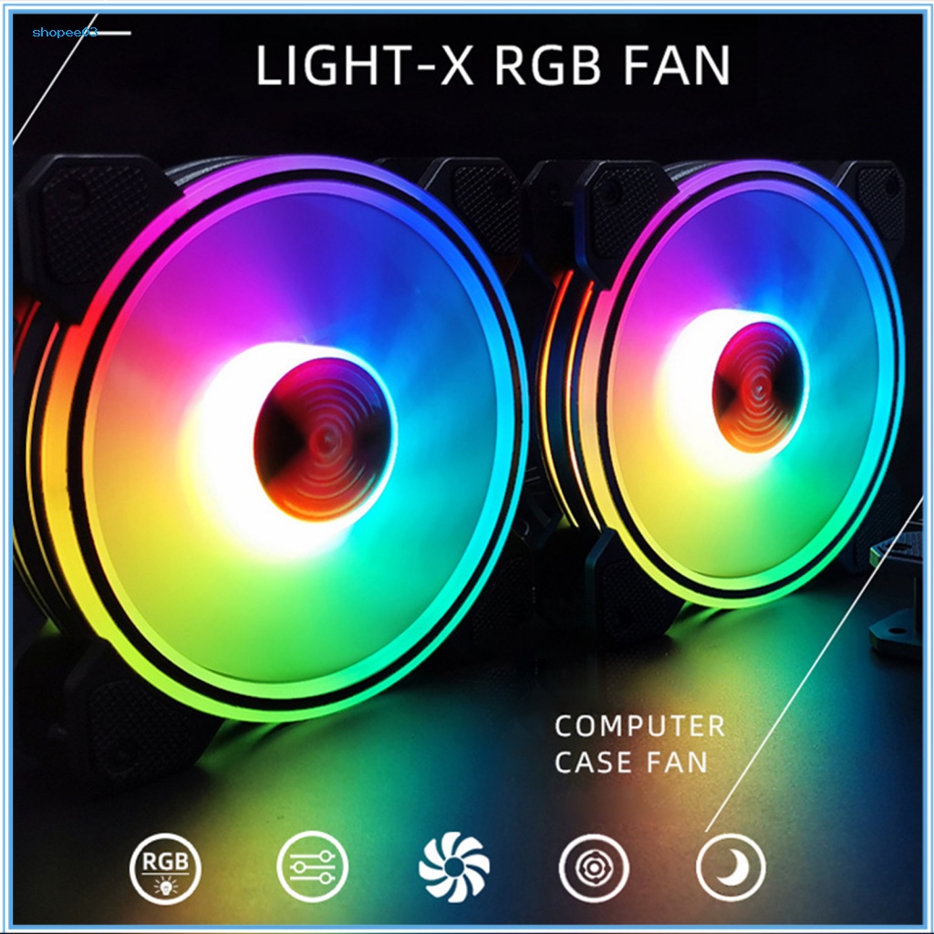 Quạt Tản Nhiệt Làm Mát Có Đèn LED RGB 5V ARGB 6Pin Cho Máy Tính #1