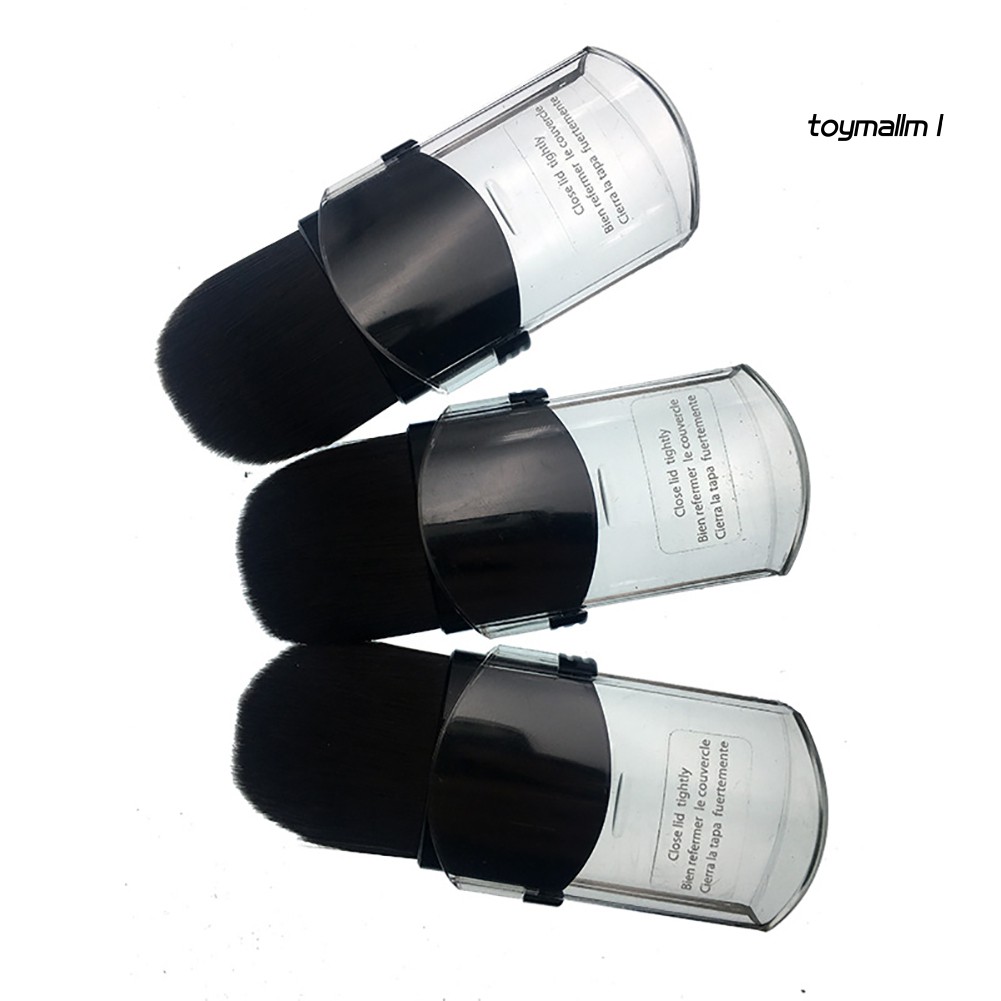 Cọ trang điểm tán kem nền phủ phấn mini bỏ túi
