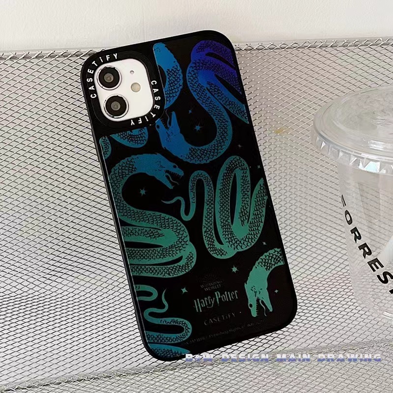 Ốp Điện Thoại Mềm Tráng Gương Chống Sốc In Hình Harry Potter Cho iPhone 13 12 11 Pro MAX IX XS MAX XR 6 6s 7 8 Plus