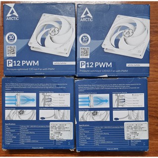 Quạt tản nhiệt Fan ARCTIC P12 PWM White