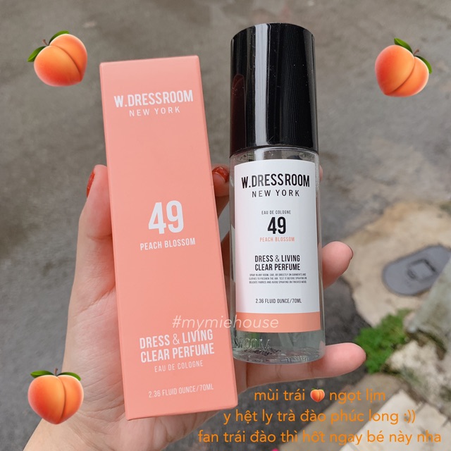 Xịt thơm quần áo W.DRESSROOM