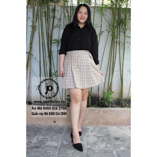 Bigsize Nữ - Sơ Mi Lụa TD (MS: 9404)