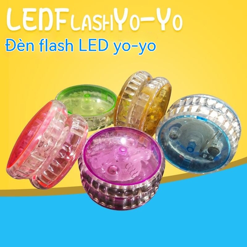 Con Quay Yo-Yo Có Đèn LED Phát Sáng Cho Bé