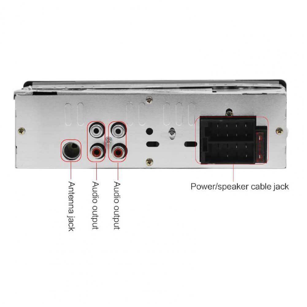 Máy Nghe Nhạc MP3 FM / USB / AUX Rảnh Tay Tích Hợp Bảng Điều Khiển Dành Cho Xe Hơi