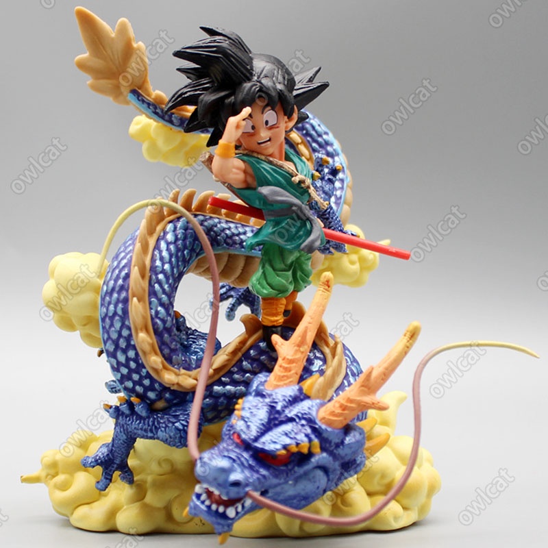 Mô Hình Nhân Vật Dragon Ball Z Goku & Shenron  21cm GK Son Goku Say Goodbye Manga Kakarot Shenlong God Figure PVC Packed in Box Model