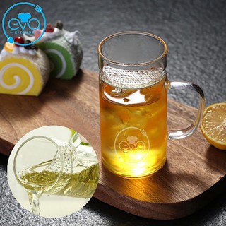 Ly Lọc Trà Chịu Nhiệt Có Lưới Lọc Lưỡi Liềm Thông Minh Tiện Lợi 400 Ml M420