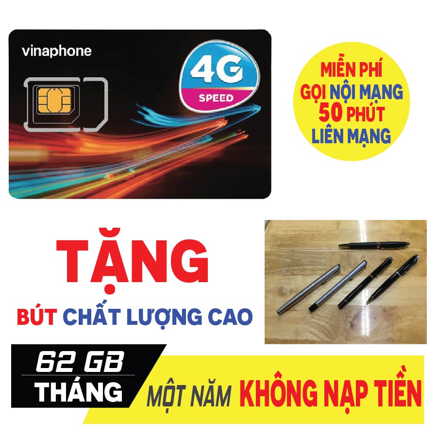 So Sánh Tặng Bút Cao Cấp Siêu Sim 4g Vinaphone Vd89 120gbtháng 1