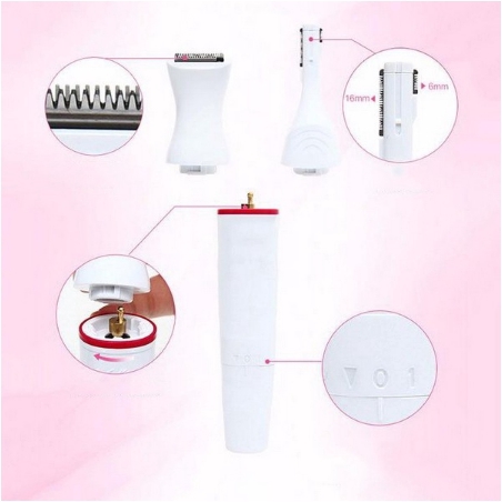 [Hàng mới về] Máy tỉa lông 5 trong 1 tiện lợi chất lượng cao cho nữ