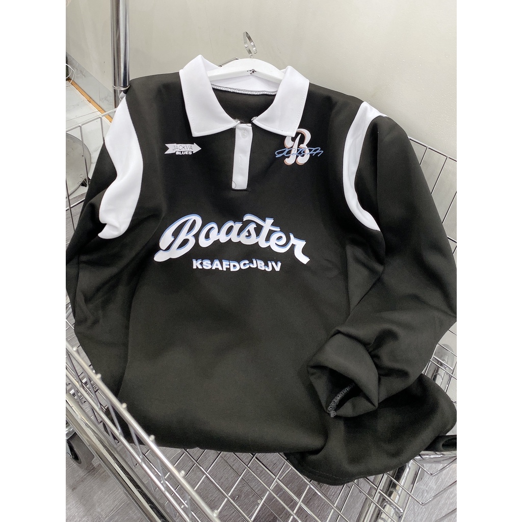 Polo Dài Tay Oversize Dáng Rộng Beoatsr Form To Nam Nữ Unisez Uzzlang Hot Trend