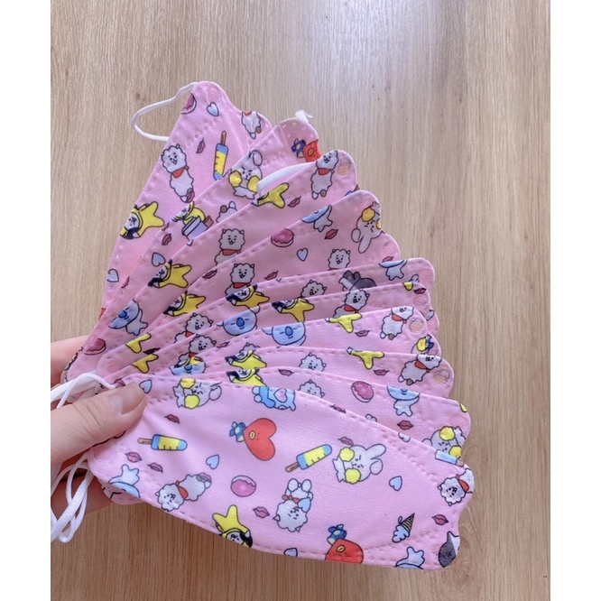 Khẩu trang KF94 cho Bé - Hàng nhập có sẵn - ĐƯỢC CHỌN MẪU