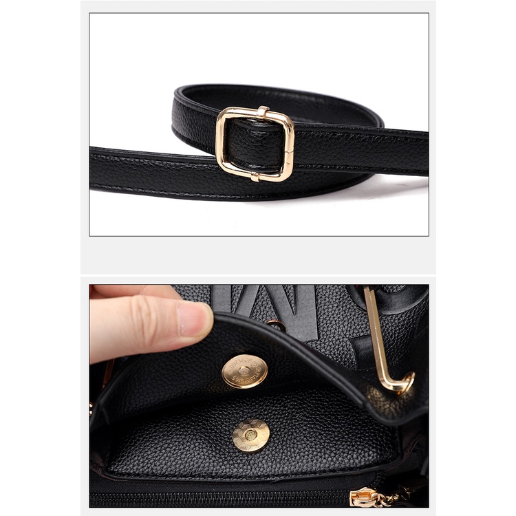 Túi xách Chuwanglin bằng da PU cỡ lớn thời trang dành cho nữ