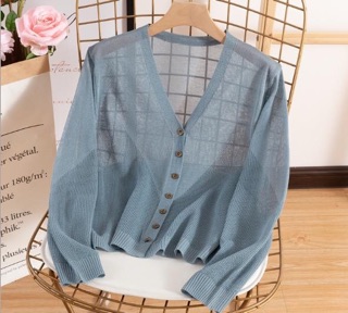 BK* ÁO CARDIGAN MONTERGI LƯỚI (4 MÀU)