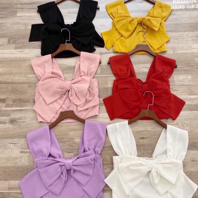 Áo cái nơ siêu to siêu hot