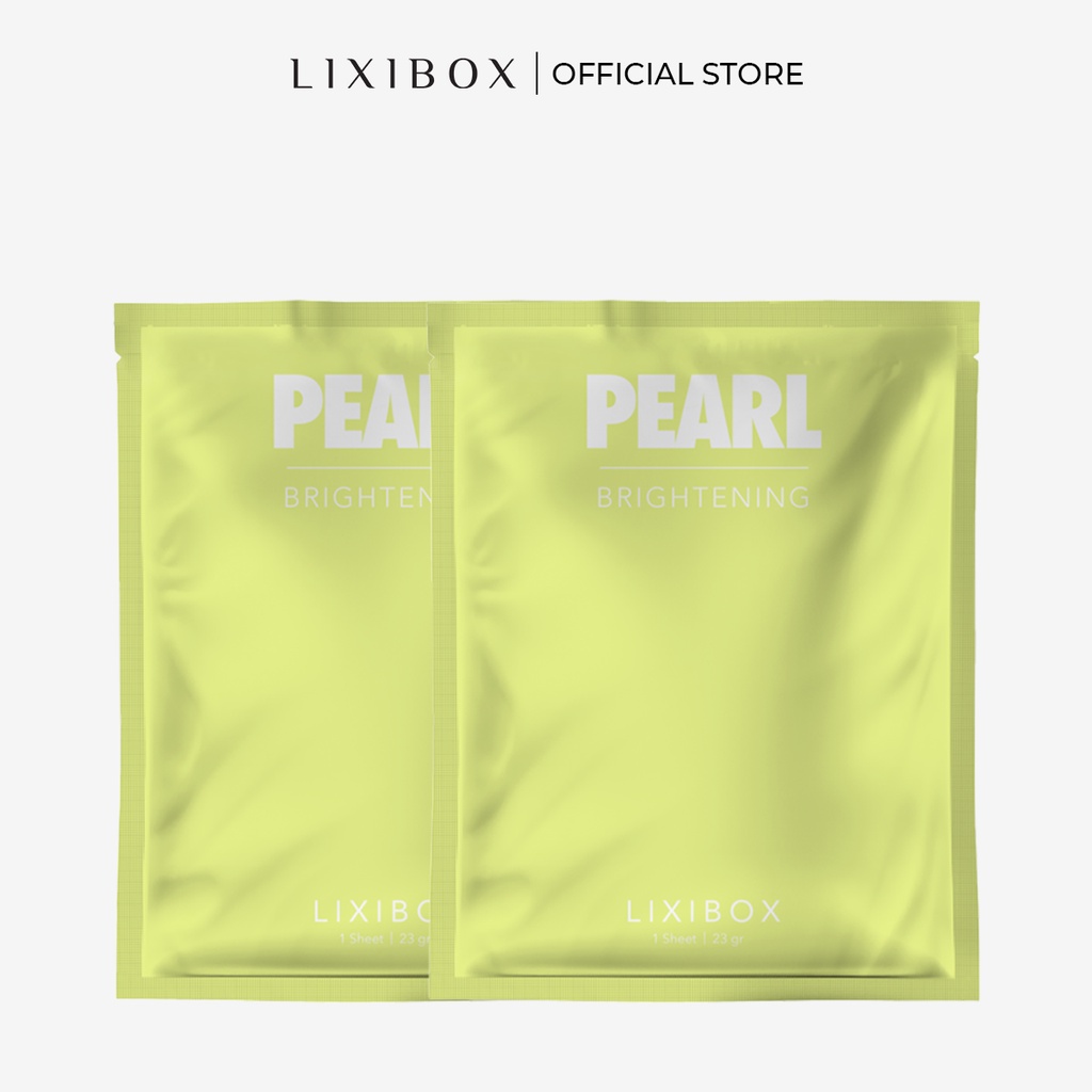 [HB gift] Combo 2 mặt nạ dưỡng da Lixibox - Pearl