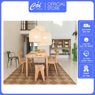 Thảm cói trải sàn hình chữ nhật trang trí decor nhà cửa chụp ảnh cực xinh nhiều kích thước - xưởng cói decor