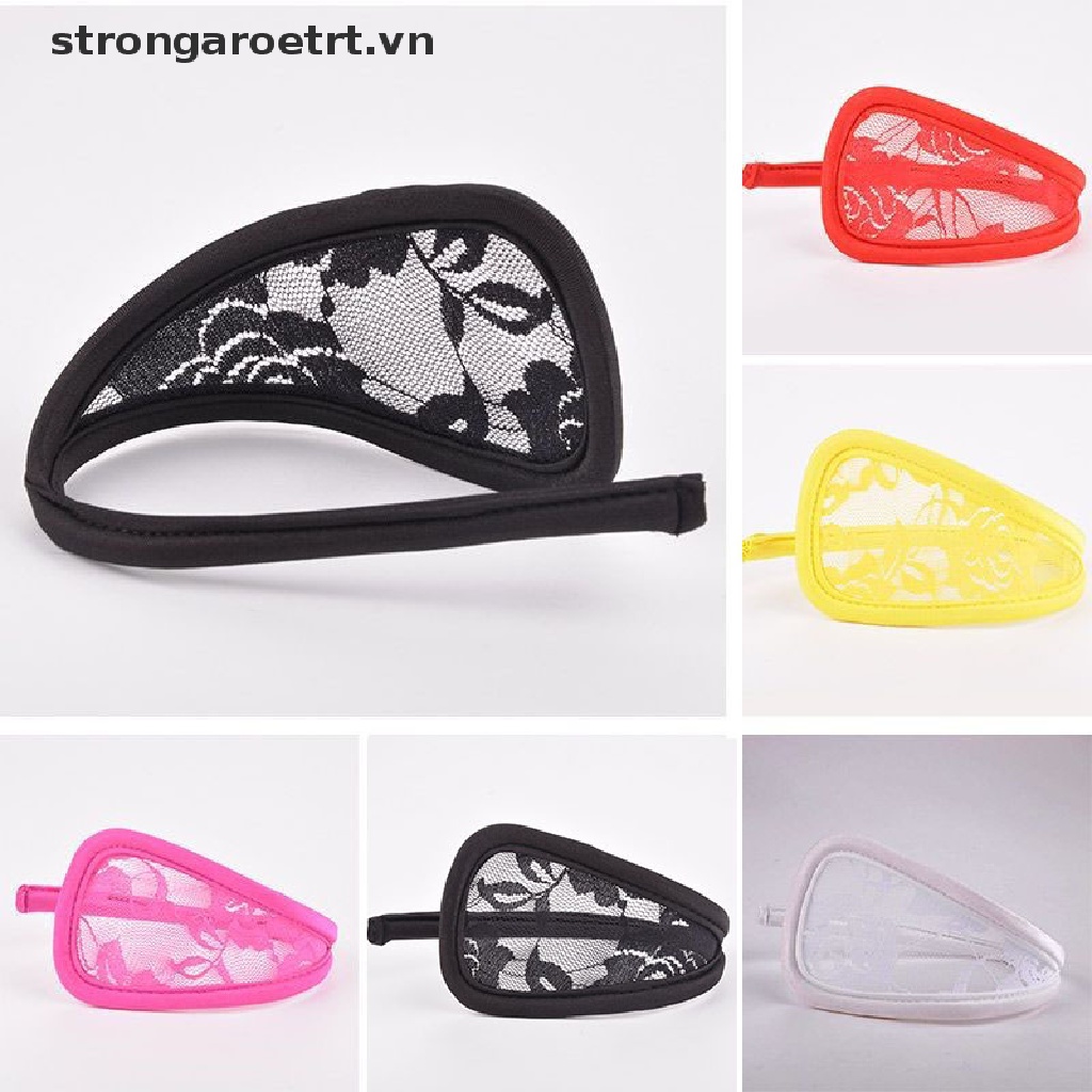 Strongaroetrt Women Sexy Invisible Underwear Lace C-String Thong Panties G-string Knickers vn
